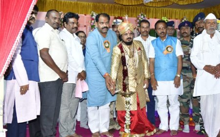 ಮಹಾಲಕ್ಷ್ಮೀ ಶಕ್ತಿಪೀಠದಲ್ಲಿ ದಸರಾ ದರ್ಬಾರ್