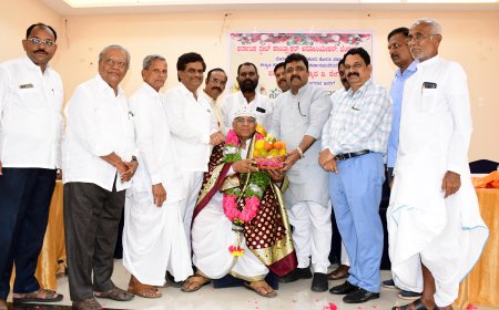 ಜಗನ್ನಾಥ್ ಶೇಗಜಿ ಅವರಿಗೆ ಸನ್ಮಾನ ಸಮಾರಂಭ