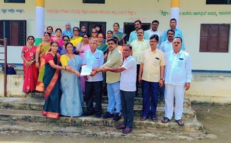 ಶಿಕ್ಷಕ ಮಿತ್ರ ಪ್ಯಾನಲನಿಂದ ನಾಮಪತ್ರ ಸಲ್ಲಿಕೆ ಸಾವಿತ್ರಿ.ಬಿ. ಪಾಟೀಲ