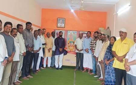 ವಾಡಿ | ಬಿಜೆಪಿ ಕಛೇರಿಯಲ್ಲಿ ಮಹರ್ಷಿ ವಾಲ್ಮೀಕಿ ಜಯಂತಿ ಆಚರಣೆ