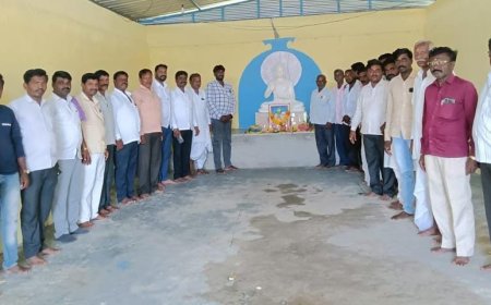 ಕೆಂಭಾವಿ ಪಟ್ಟಣದ ಬುದ್ಧ ವಿಹಾರದಲ್ಲಿ ಗೌತಮ ಬುದ್ಧರ ವಿಚಾರ ತತ್ವ ಕಾರ್ಯಕ್ರಮ