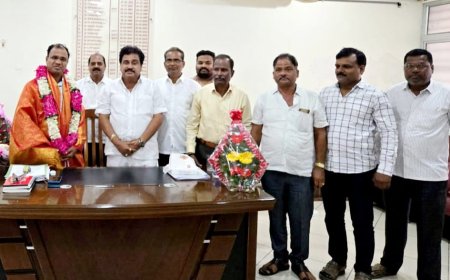 ಕಲಬುರಗಿ ಜಿಲ್ಲಾ ನೂತನ  ಅಬಕಾರಿ ಜಿಲ್ಲಾಧಿಕಾರಿ ಸಂಗನ ಗೌಡರಿಗೆ ಸನ್ಮಾನ