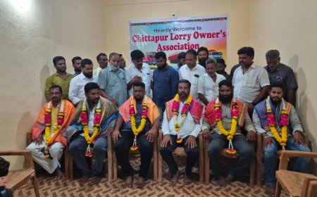 ಚಿತ್ತಾಪುರ ಲಾರಿ ಮಾಲೀಕರ ಅಸೋಸಿಯೇಷನ್ ಉದ್ಘಾಟನೆ