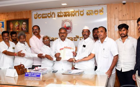 ಕಲಬುರಗಿ ಅಭಿವೃದ್ಧಿಪರ ಸಮಿತಿ ವತಿಯಿಂದ ಮೇಯರ್ ಯಲ್ಲಪ್ಪ ನಾಯಿಕೊಡಿ ಅವರಿಗೆ ಮನವಿ