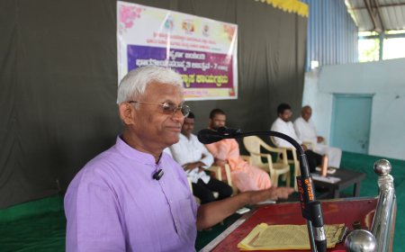 ಸುಸ್ಥಿರ ಆರೋಗ್ಯಕ್ಕೆ ದೇಸಿ ಆಹಾರ ಅಗತ್ಯ : ಡಾ.ಖಾದರ್ ವಲಿ