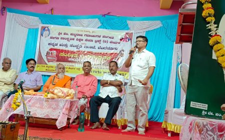 ಸಂಗೀತದಿಂದ ಮನಸ್ಸಿಗೆ ಶಾಂತಿ ಮತ್ತು ನೆಮ್ಮದಿ ಸೋಮಶೇಖರ ರೂಳಿ