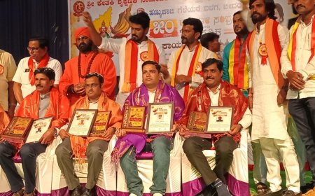 ದೇವಿದಾಸ ಜೋಶಿ ಅವರಿಗೆ ಕನ್ನಡ ಸೇವಾ ರತ್ನ ಪ್ರಶಸ್ತಿ