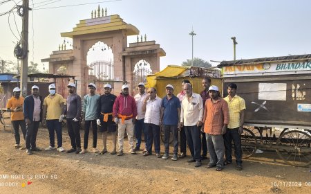 ಹುಮ್ನಾಬಾದ್ ನ ಯುವಬ್ರಿಗೇಡ್ ವತಿಯಿಂದ ಅಗ್ನಿಕುಂಡ ಸ್ವಚ್ಛತೆ