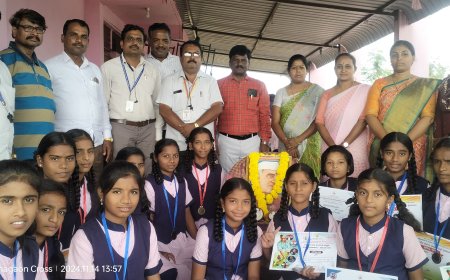 ಕಮಲಾಪೂರ |  ಇಂದಿರಾ ಗಾಂಧಿ ವಸತಿ ಶಾಲೆಯಲ್ಲಿ ಮಕ್ಕಳ  ದಿನಾಚರಣೆ