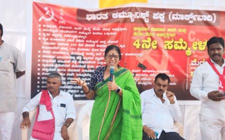 ಬಂಡವಾಳ ಶಾಯಿಗಳ ಪರವಾಗಿ ಕೆಲಸ ಮಾಡುತ್ತಿರುವ ಸರ್ಕಾರದ ವಿರುದ್ಧ  ಹೋರಾಟಮಾಡೋದು ಅನಿವಾರ್ಯ : ಕೆ.ನೀಲಾ