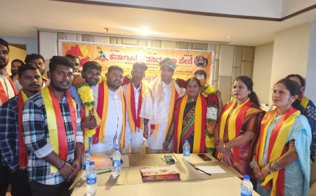 ಕರ್ನಾಟಕ ನವ ನಿರ್ಮಾಣ ಸೇನೆ ಬೆಂಗಳೂರು ನಗರ ಕಟ್ಟಡ ಕಾರ್ಮಿಕ ನೂತನ ಅಧ್ಯಕ್ಷರಾಗಿ ಚಂದ್ರಕಾಂತ್ ನಾಟಿಕರ್ ಕೊಳಕೂರ್  ನೇಮಕ..