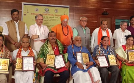 ರಾಷ್ಟ್ರೀಯ ವೇದ ವಿಜ್ಞಾನ ಸಂಸ್ಥೆಯಿಂದ ೬ನೇ ಅಖಿಲ ಭಾರತ ಹರಿದಾಸ ಸಾಹಿತ್ಯ ಸಮ್ಮೇಳನ ಸಂಪನ್ನ