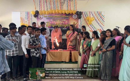 ಎಂ ಎಸ್ ಇರಾಣಿ ಪದವಿ ಮಹಾವಿದ್ಯಾಲಯದಲ್ಲಿ ವಿದ್ಯಾರ್ಥಿಗಳ ಸ್ವಾಗತ ಕಾರ್ಯಕ್ರಮ