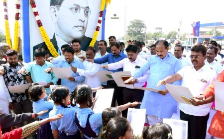 ಸ್ಲಂ ಜನರ ಸಂಘಟನೆ ಯಿಂದ ಸಂವಿಧಾನ ಸಮರ್ಪಣಾ ದಿನದ