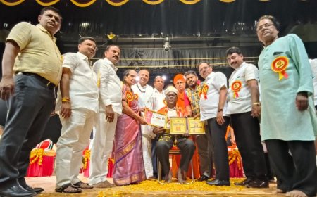 ಎಂ. ಬಿ. ನಿಂಗಪ್ಪಗೆ ಮಹಾಂತ ಶ್ರೀ ಪ್ರಶಸ್ತಿ ಲಭಿಸಿದೆ