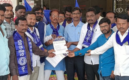 ತಾ.ಪಂ. ಲಕ್ಷಾಂತರ ರೂಪಾಯಿ ಅವ್ಯವಹಾರ ದಲಿತ ಸೇನೆಯಿಂದ ಸಚಿವರಿಗೆ  ಮನವಿ ಸಲ್ಲಿಕೆ