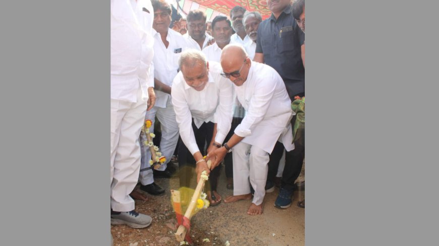 ಸೇಡಂ | ವಿವಿಧ ಕಾಮಗಾರಿಗಳಿಗೆ ಚಾಲನೆ ನೀಡಿದ ಸಚಿವ ಡಾ. ಶರಣಪ್ರಕಾಶ ಪಾಟೀಲ