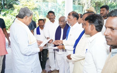 ಕರ್ನಾಟಕ ರಾಜ್ಯ ದಲಿತ ಸಂಘರ್ಷ ಸಮಿತಿ (ಕ್ರಾಂತಿಕಾರಿ) ವತಿಯಿಂದ ಮುಖ್ಯಮಂತ್ರಿ ಸಿದ್ದರಾಮಯ್ಯ ಅವರಿಗೆ ಮನವಿ