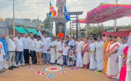 ಅರ್ಥಪೂರ್ಣ ಅಂಬೇಡ್ಕರ ರವರ ಪರಿನಿಬ್ಬಾಣ ದಿನ ಆಚರಣೆ