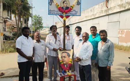 ಬಿದ್ದಾಪೂರ ಕಾಲನಿಯಲ್ಲಿ ಡಾ. ಬಾಬಾ ಸಾಹೇಬ್ ಅಂಬೇಡ್ಕರ್ ಅವರ 68ನೇ ಪರೀ ನಿರ್ವಹಣಾ ದಿನ ಆಚರಣೆ