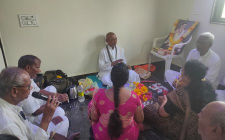 ಲೋಕಕಲ್ಯಾಣಕ್ಕಾಗಿ ಮೌನಾನುಷ್ಟಾನ ಪ್ರಾರಂಭ :..