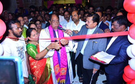 ಚರ್ಚ್ ಮತ್ತು ಕ್ರೈಸ್ತ ಸಮುದಾಯ ಭವನ  ಉದ್ಘಾಟನೆ ಕಾರ್ಯಕ್ರಮ