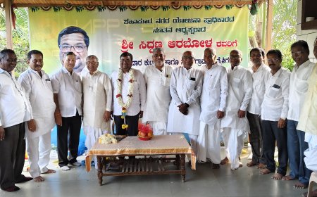 ನಗರ ಅಭಿವೃದ್ಧಿಗೆ ಹಗಲಿರುಳು ಶ್ರಮಿಸುವೆ - ಸಿದ್ದಣ್ಣ ಆರಬೋಳ .