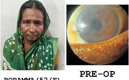 ಶಶೀಲ್ ಜಿ ನಮೋಶಿಯವರ ಪ್ರಯತ್ನದಿಂದ ಅಂಧರ ಬಾಳಿಗೆ  ಬೆಳಕಾದ ಬಸವೇಶ್ವರ ಆಸ್ಪತ್ರೆ