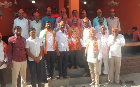 ಡಿಗ್ಗಿ ಬಿಜೆಪಿ ಬೂತ ಅಧ್ಯಕ್ಷರಾಗಿ ಸಂದೀಪ ಡಿ. ಪಾಟೀಲ ಅವಿರೋಧ ಆಯ್ಕೆ
