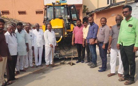 24/7 ನೀರಿನ ಪೈಪ್ ಅಳವಡಿಸುವ ಭೂಮಿ ಪೂಜೆ