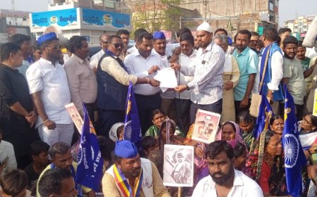 ಅಮಿತ್ ಶಾ ಹೇಳಿಕೆ ಖಂಡಿಸಿ ಆಳಂದ ಬಂದ್ ಯಶಸ್ವಿ