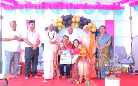 ರಮೇಶ ಅ. ಜತ್ತಿ ಅವರಿಗೆ  ಗುರುವಂದನಾ ಸಮಾರಂಭ ಜರುಗಿರು