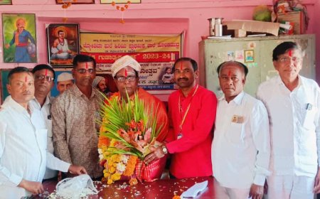 ಮುಖ್ಯ ಶಿಕ್ಷಕ ಶೇಷರಾವ್ ಪಾಟೀಲ್ ಸೇವಾ ನಿವೃತ್ತಿ ಅವರ ಬಿಳ್ಕೋಡಗೆ ಸಮಾರಂಭ