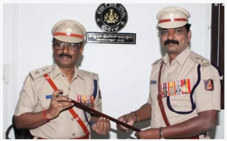 ಕಲಬುರಗಿ | ಜಿಲ್ಲಾ ಹೆಚ್ಚುವರಿ ಪೊಲೀಸ್ ವರಿಷ್ಠಾಧಿಕಾರಿಗಳಾಗಿ ಮೇಘಣ್ಣನವರ್ ಅಧಿಕಾರ ಸ್ವೀಕಾರ