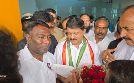 ಪೌರಕಾರ್ಮಿಕರು, ವಾಹನ ಚಾಲಕರು ಲೋಡರ್ಸ್, ಕ್ಲೀನರ್,ಗಳ ಒಕ್ಕೂಟದ ವತಿಯಿಂದ ನಗರಾಭಿವೃದ್ಧಿ ಸಚಿವ ಸುರೇಶ ಭೈರತಿ ಅವರಿಗೆ ಮನವಿ