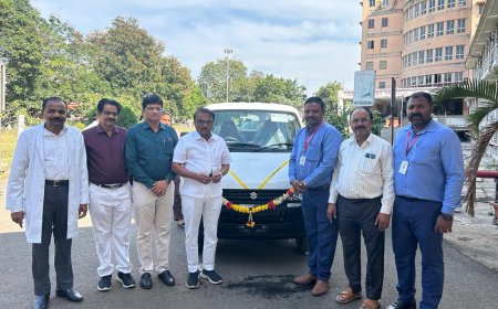 ಸಾರ್ವಜನಿಕರಿಗೆ ಅನೂಕೂಲವಾಗಲೆಂದು ಬಸವೇಶ್ವರ ಆಸ್ಪತ್ರೆಗೆ ಸಂಸ್ಥೆಯಿಂದ ನೂತನ ವ್ಯಾನ್ ಖರೀದಿ