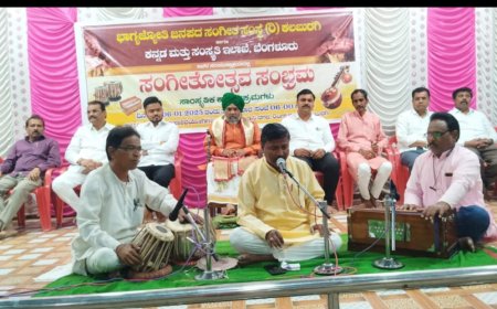 ಕಲೆ ಉಳಿಸಿ ಬೆಳೆಸುವುದು ನಮ್ಮ ನಿಮ್ಮೇಲ್ಲರ ಕರ್ತವ್ಯ ಹಿರಿಯ ಸಾಹಿತಿ ಬಿಎಚ್  ನಿರಗುಡಿ ಕರೆ