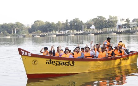 ಅಪ್ಪನ ಕೆರೆಯಲ್ಲಿ ಸಂಕ್ರಾಂತಿ ಹಬ್ಬದ ಗಿಫ್ಟ್ - ದೋಣಿ ವಿಹಾರದ ಸಂಭ್ರಮ!