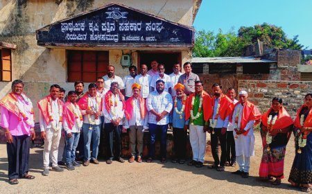 ಪಿಕೆಪಿಎಸ್ ಗೆ ಅನೀಲ ನಾಗೊರಾವ ಅಧ್ಯಕ್ಷ