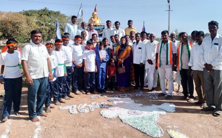 ಕೆಂಭಾವಿ ಪಟ್ಟಣದಲ್ಲಿ  ಗಣರಾಜ್ಯೋತ್ಸವ ದಿನಾಚರಣೆ ಅದ್ದೂರಿಯಾಗಿ ಆಚರಣೆ..