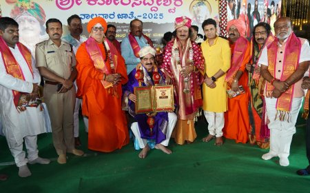 ನಾಲವಾರ ಶ್ರೀಮಠದಿಂದ ಶ್ರೀ ಸಿದ್ಧತೋಟೇಂದ್ರ ಪ್ರಶಸ್ತಿ ಪ್ರದಾನ