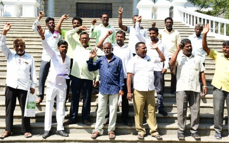 ಡಿಸಿ ಕಚೇರಿ ಎದುರು ಪ್ರತಿಭಟನೆ ನಡೆಸಿ ದಜಜಾಸ