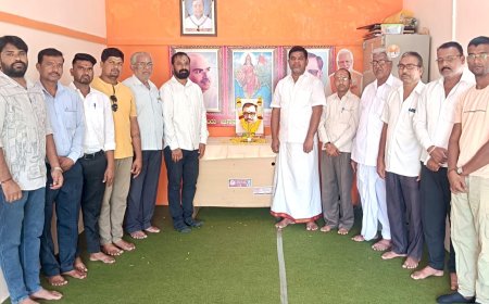 ವಾಡಿ ಬಿಜೆಪಿ ಕಛೇರಿಯಲ್ಲಿ ಉಪಾಧ್ಯಾಯರ ಸಂಸ್ಮರಣೆ