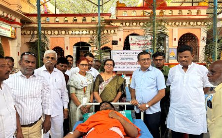 ಶಿಕ್ಷಣ ಕ್ರೇತ್ರದಲ್ಲಿ ಲಿo. ಸಿದ್ದಲಿಂಗ ಶ್ರೀ ಗಳ ಸೇವೆ ಸ್ಮರಣೀಯ