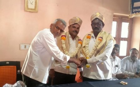 ಅಧ್ಯಕ್ಷ, ಉಪಾಧ್ಯಕ್ಷ ಸ್ಥಾನಕ್ಕೆ ಅವಿರೋಧ ಆಯ್ಕೆ.