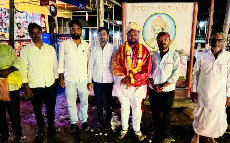 ಕುರಳಗೇರಾ ಪ್ರಾಕೃಪಸಸಂ  ಚುನಾವಣೆಯಲ್ಲಿ ಡಾ!!ಶಂಭುಲಿಂಗ ಮನಗೂಳಿ ರವರ ಗೆಲುವು