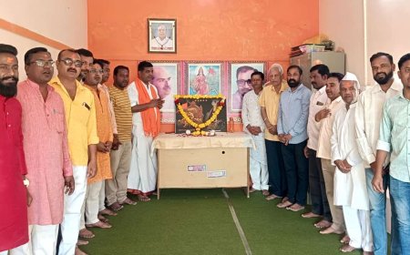 ವಾಡಿ ಯಲ್ಲಿ ಶಿವಾಜಿ ಮಹಾರಾಜರ ಜಯಂತಿ ಆಚರಣೆ