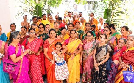 ವೈಭವದಿಂದ  ಜರುಗಿದ ಶ್ರೀ ರಾಮದಾಸರ ಆರಾಧನೆ