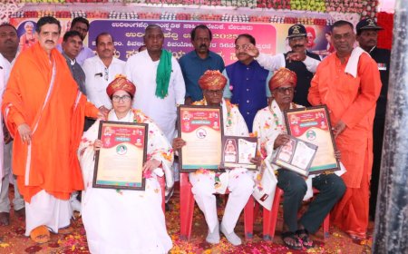 ಸಮಾರೋಪ - ಪ್ರಶಸ್ತಿ- ಸರ್ವೋದಯ ಸಮ್ಮೇಳನಕ್ಕೆ ತೆರೆ
