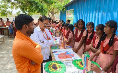 ಮಕ್ಕಳು ಹೆಚ್ಚು ವಿಜ್ಞಾನದ ಆಸಕ್ತಿಯನ್ನು ಬೆಳೆಸಿಕೊಳ್ಳಬೇಕು. : ಸಿದ್ದಲಿಂಗ ಸ್ವಾಮೀಜಿ